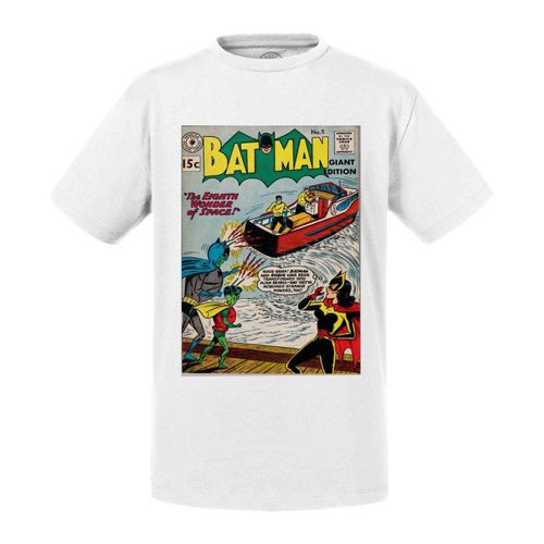 T-Shirt Enfant Batman Marvel Couverture Bd Comics Super Hero Vintage