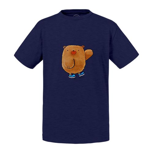 T-Shirt Enfant Ourson Basket Peinture Enfant Dessin Mignon