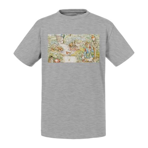 T-Shirt Enfant Petter Rabbit Pierre Lapin Jardin Illustration Enfant Beatrice Potter