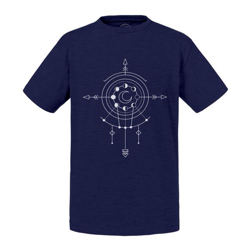 T-Shirt Enfant Phases De La Lune Symboles Ciel Etoile