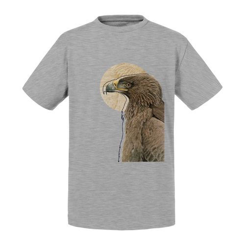 T-Shirt Enfant Aigle Style Minimaliste Biologie Illustration Ancienne