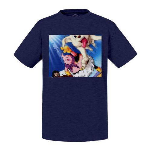 T-Shirt Enfant Dragon Ball Z Majin Boo Boubou Satan Anime Manga