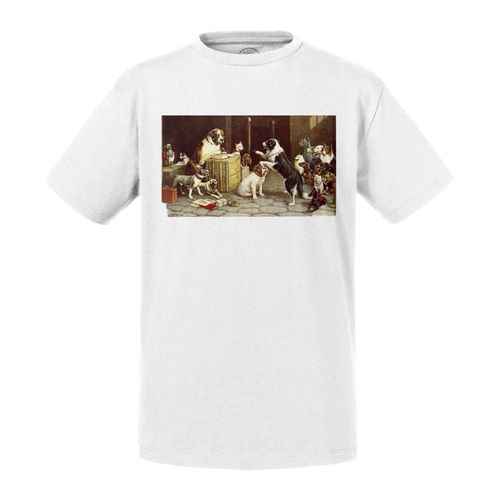 T-Shirt Enfant Breach Of The Promise Cassius Marcellus Coolidge Peinture Chiens