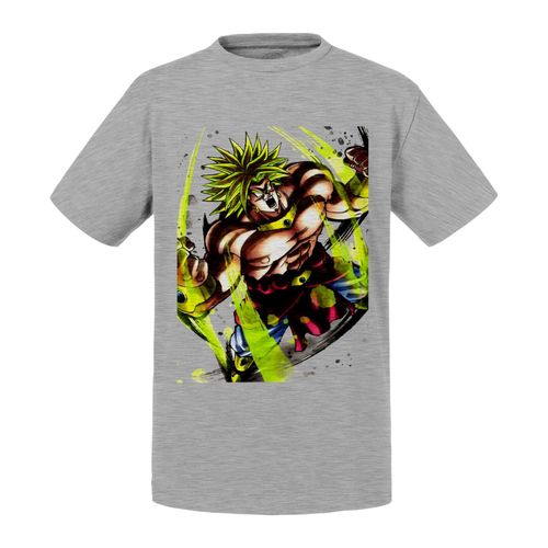T-Shirt Enfant Broly Dragon Ball Plus Forts Des Saiyan Manga Dbz