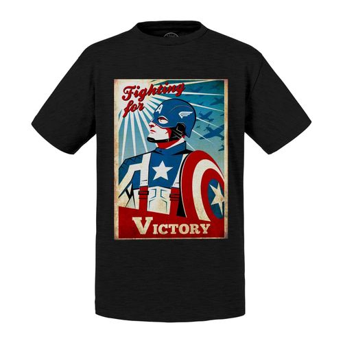 T-Shirt Enfant Captain America Vintage Super Heros
