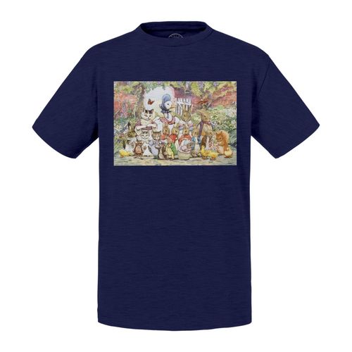 T-Shirt Enfant Lapin Chatons Canards Mignon Illustration Enfant Beatrice Potter