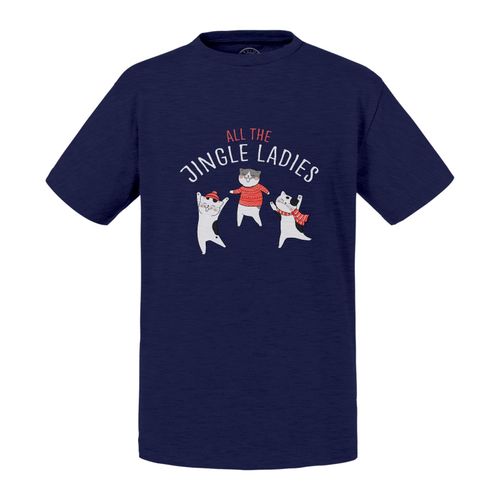 T-Shirt Enfant All The Jingle Ladies Noel Hiver Cadeau Père Noel