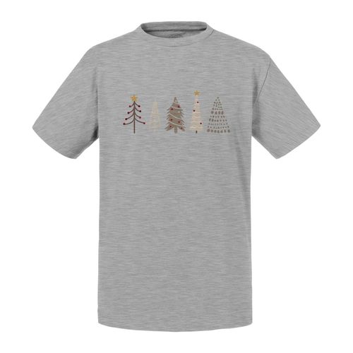 T-Shirt Enfant Sapins De Noel Hiver Cadeau Père Noel