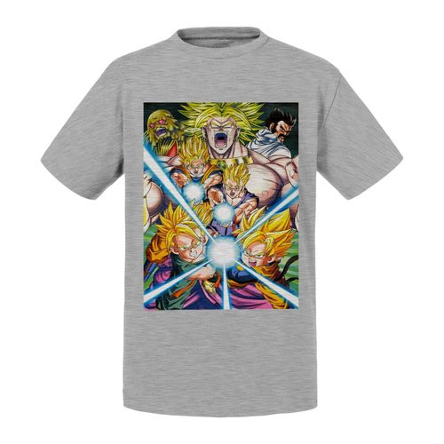T-Shirt Enfant Dragon Ball Z Broly Sayan Anime Manga Japon