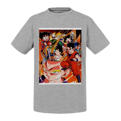 T-Shirt Enfant Dragon Ball Z Sangohan Classique Manga Anime