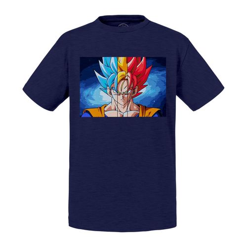 T-Shirt Enfant Dragon Ball Z Son Goku Portrait Manga