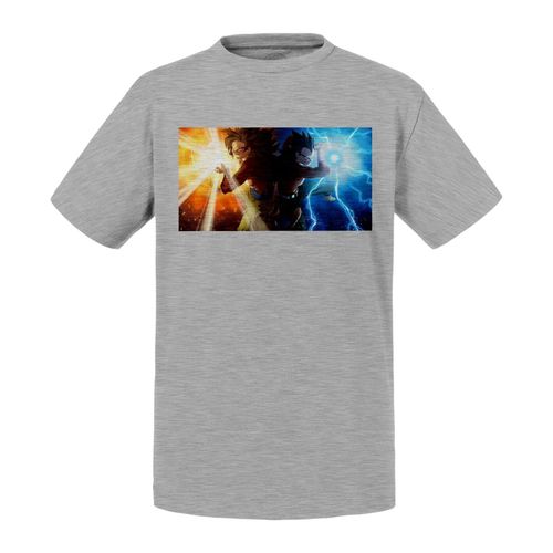 T-Shirt Enfant Dragon Ball Sangoku Vegeta Kamehameha Manga Dbz