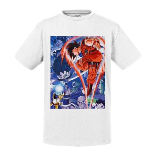 T-Shirt Enfant Dragon Ball Z Vegeta Sangoku Anime Manga Japon