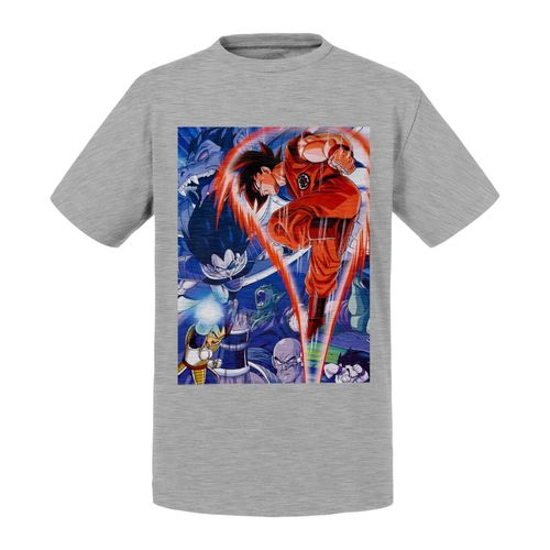 T-Shirt Enfant Dragon Ball Z Vegeta Sangoku Anime Manga Japon