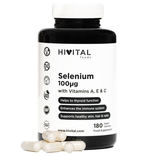 Sélénium 100mcg. 180 Gélules Végétaliennes 