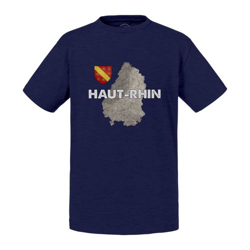 T-Shirt Enfant Haut Rhin 68 Département Colmar Carte Ancienne Rare