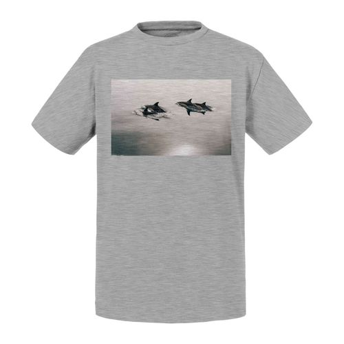 T-Shirt Enfant Groupe D'orques Dauphins Ocean Mer Plonge
