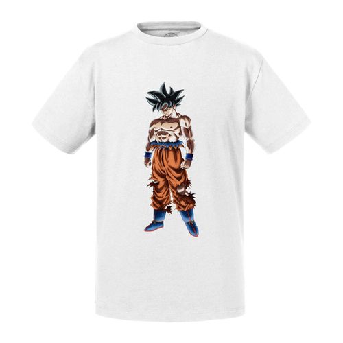 T-Shirt Enfant Dragon Ball Super Son Goku Déterminé Anime Manga Japon
