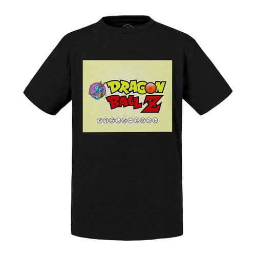 T-Shirt Enfant Dragon Ball Z Logo Dbz Manga Japon Anime 90's