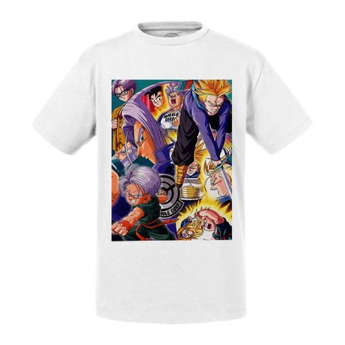 T-Shirt Enfant Dragon Ball Z Trunks Capsule Z Anime Manga Japon