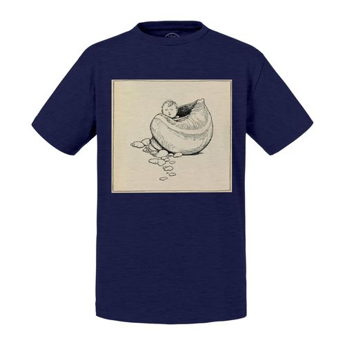 T-Shirt Enfant Enfant Coquillage Illustration Conte Dessin