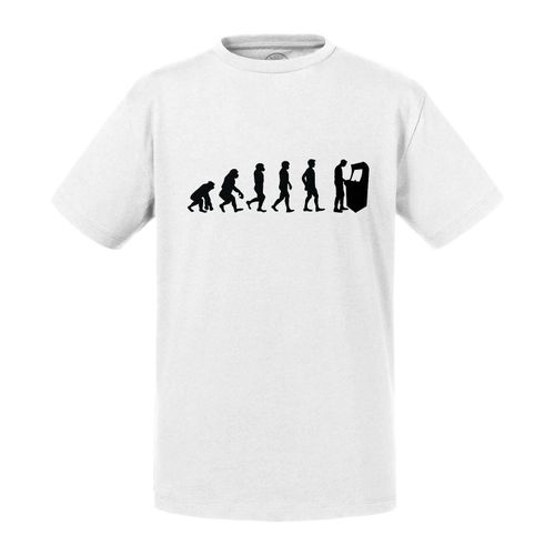 T-Shirt Enfant Evolution Retro Gaming Arcade Jeux Vidéo Vintage