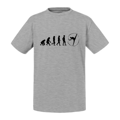 T-Shirt Enfant Evolution Gymnastique Sport Athlète Gymnaste