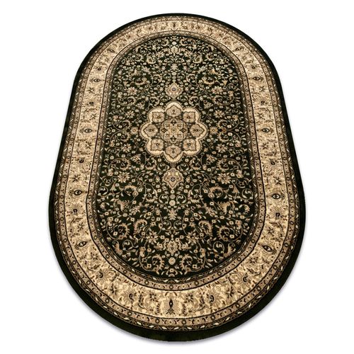150x250 Cm Tapis Royal Adr Ovale Modèle 521 Vert