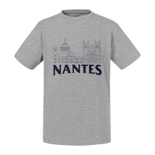 T-Shirt Enfant Nantes Minimalist France Ville Ouest Château