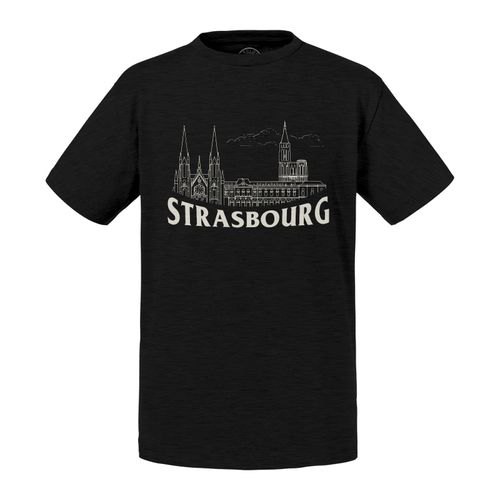 T-Shirt Enfant Strasbourg Minimalist Ville France Histoire Patrimoine