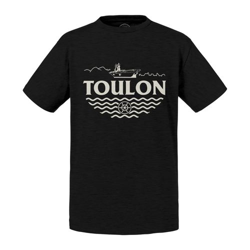T-Shirt Enfant Toulon Minimalist Ville France Soleil Plage