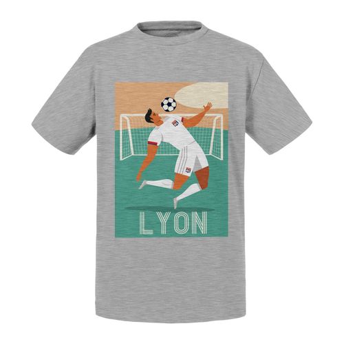 T-Shirt Enfant Lyon Olympique Lyonnais Ville France Football