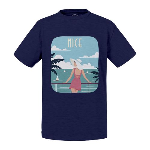 T-Shirt Enfant Nice Promenade Des Anglais Mer Soleil Voyage