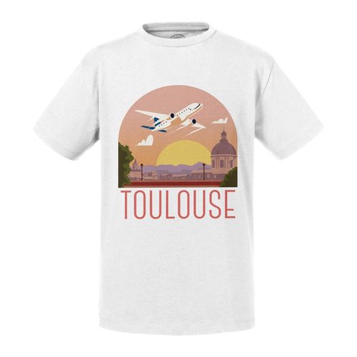 T-Shirt Enfant Toulouse Paysage Avion Ville France Voyage