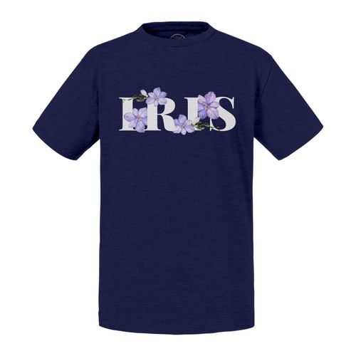 T-Shirt Enfant Iris Fleurs Minimaliste Chic Jardin Amour