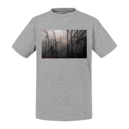 T-Shirt Enfant Rapace Au Milieu De La Forêt Champêtre Nature