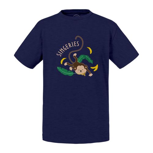 T-Shirt Enfant Mr. Singe Roi Des Singeries Dessin Illustration