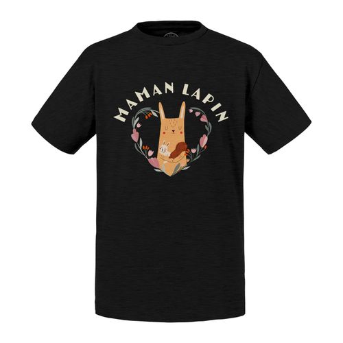 T-Shirt Enfant Maman Lapin Et Ses Bébés Dessin Illustration