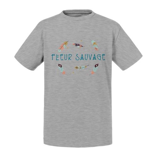 T-Shirt Enfant Fleur Sauvage Nature Bohémien