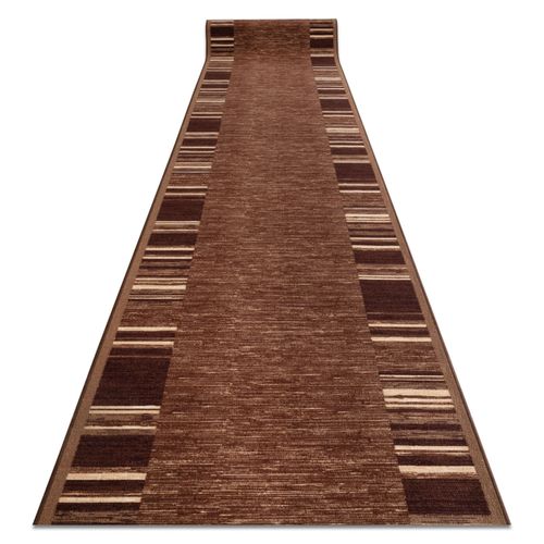 120x210 Cm Tapis De Couloir Antidérapant Adagio Marron