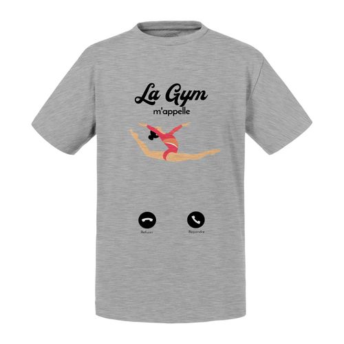 T-Shirt Enfant La Gymnastique M'appelle Sport Passion
