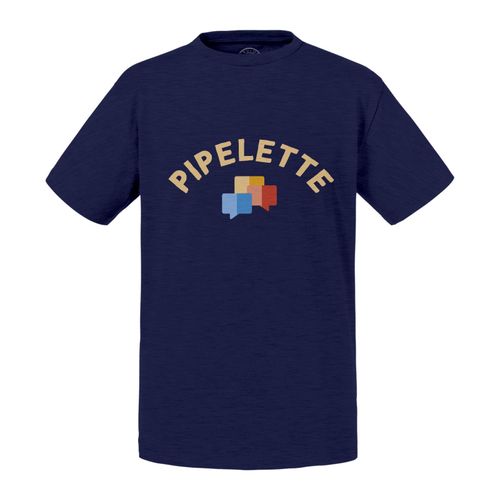 T-Shirt Enfant Pipelette Humour Blague Copine