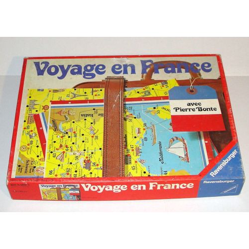 Voyage En France Ravensburger 1978 Pierre Bonte