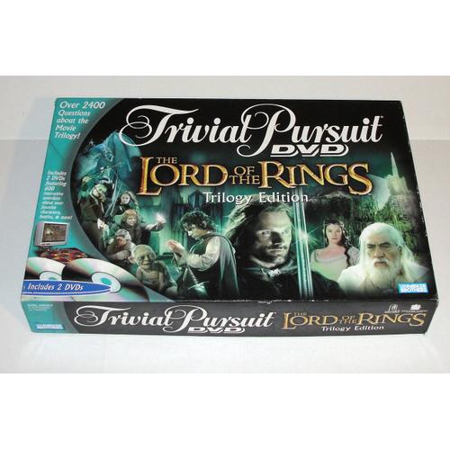 Trivial Pursuit Dvd - The Lord Of The Rings - Trilogy Edition - Anglais
