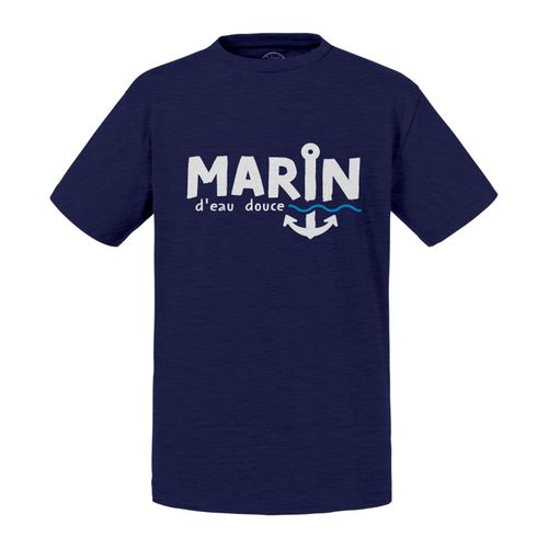 T-Shirt Enfant Marin D'eau Douce Expression Humour France Bateau