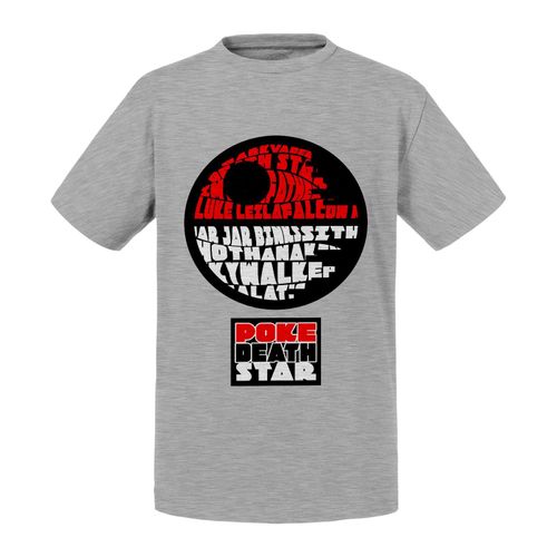 T-Shirt Enfant Game Of Geek Poke Death Star Pokemon Star Wars Humour