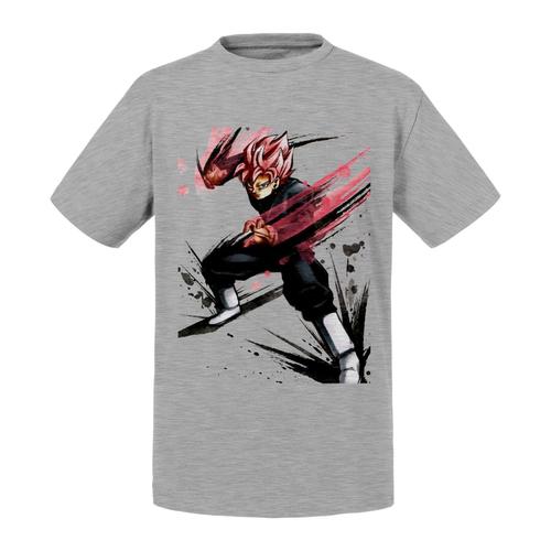 T-Shirt Enfant Dragon Ball Super Goku God Manga Anime 90's