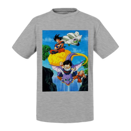 T-Shirt Enfant Dragon Ball Z Sangohan Goku Piccolo Manga Dbz
