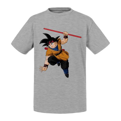T-Shirt Enfant Dragon Ball Sangoku Baton Rouge Manga Anime Japon