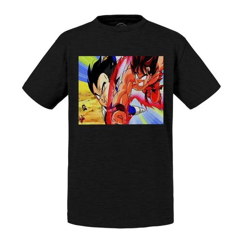 T-Shirt Enfant Sangoku Kaioken Vegeta Dragon Ball Manga Anime